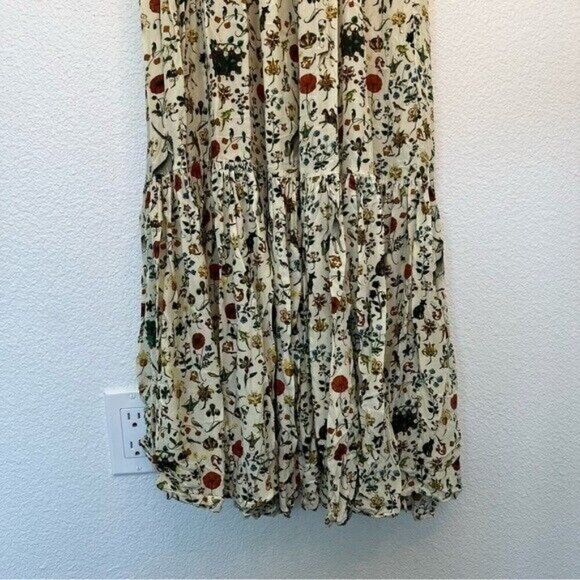 Samantha Pleet Floral Dress - Cream and Multicolor - Picture 6 of 16